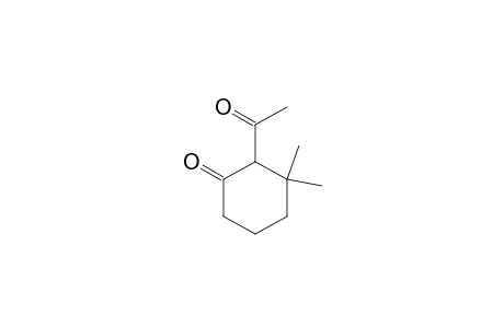 Cyclohexanone, 2-acetyl-3,3-dimethyl-