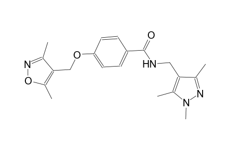 benzamide, 4-[(3,5-dimethyl-4-isoxazolyl)methoxy]-N-[(1,3,5-trimethyl-1H-pyrazol-4-yl)methyl]-