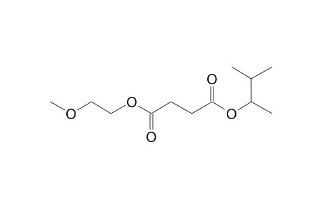 Succinic acid, 3-methylbut-2-yl 2-methoxyethyl ester