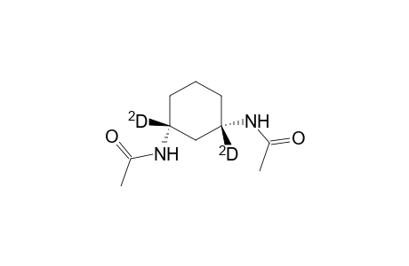Acetamide, N,N'-(1,3-cyclohexanediyl-1,3-D2)bis-, cis-