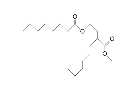 Octanoic acid, 3-carbomethoxy-nonyl ester