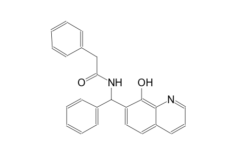 benzeneacetamide, N-[(8-hydroxy-7-quinolinyl)phenylmethyl]-