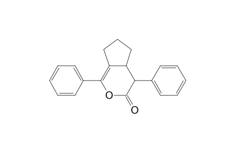 Cyclopenta[c]pyran-3(4H)-one, 4a,5,6,7-tetrahydro-1,4-diphenyl-