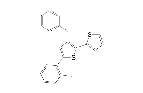 3-(2-Methylbenzyl)-5-(o-tolyl)-2,2'-bithiophene