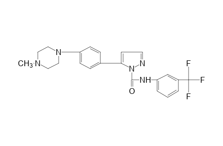 5-[p-(4-METHYL-1-PIPERAZINYL)PHENYL]-alpha,alpha,alpha-TRIFLUOROPYRAZOLE-1-CARBOXY-m-TOLUIDIDE