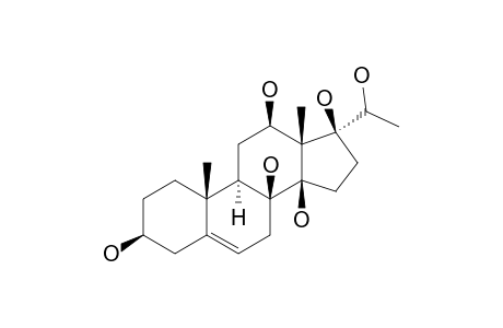 PREGN-5-ENE-3-BETA,8,12-BETA,14-BETA,17-BETA,20(S)-HEXOL