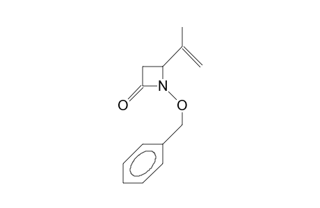 1-Benzyloxy-4-isopropenyl-azetidin-2-one