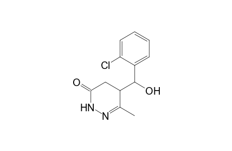 4-[(2-chlorophenyl)-hydroxy-methyl]-3-methyl-4,5-dihydro-1H-pyridazin-6-one
