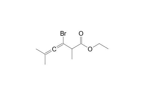 3-Bromo-2,5-dimethyl-hexa-3,4-dienoic acid ethyl ester