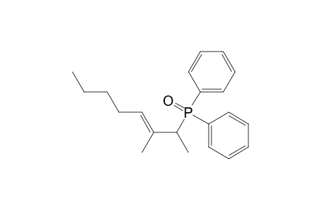 Phosphine oxide, (1,2-dimethyl-2-heptenyl)diphenyl-, (E)-