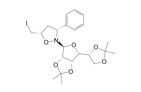 (3R,5S)-2-[(3aS,4S,6R,6aS)-6-[(4R)-2,2-dimethyl-1,3-dioxolan-4-yl]-2,2-dimethyl-3a,4,6,6a-tetrahydrofuro[3,4-d][1,3]dioxol-4-yl]-5-(iodanylmethyl)-3-phenyl-1,2-oxazolidine