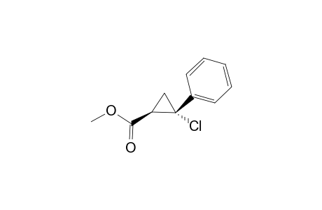(R*,S*)-Methyl 2-Chloro-2-phenylcyclopropane-1-carboxylate