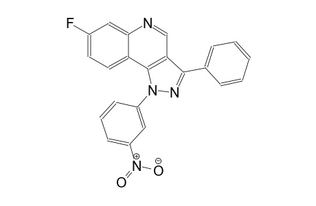 7-fluoro-1-(3-nitrophenyl)-3-phenyl-1H-pyrazolo[4,3-c]quinoline
