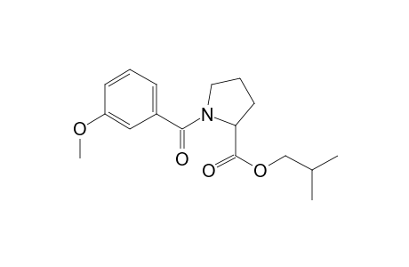 L-Proline, N-(3-methoxybenzoyl)-, isobutyl ester