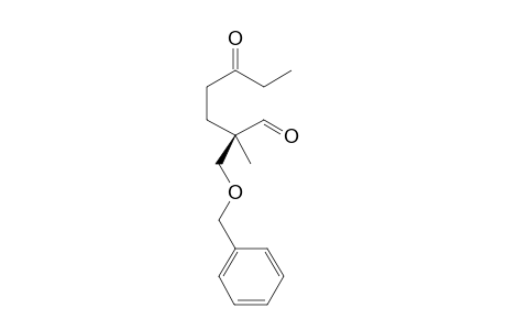 (2R)-2-Methyl-5-oxo-2-benzyloxymethyl-heptanal