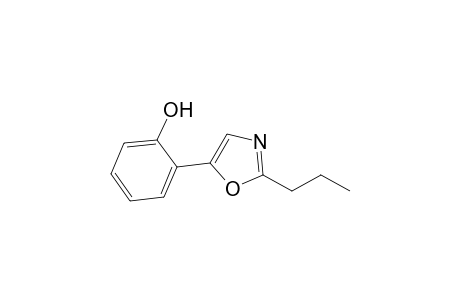 5-(2-Hydroxyphenyl)-2-propyl-1,3-oxazole