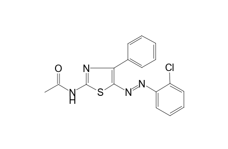 N-[5-(2-chloro-phenylazo)-4-phenyl-thiazol-2-yl]-acetamide