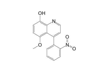 8-Hydroxy-5-methoxy-4-(2-nitrophenyl)quinoline