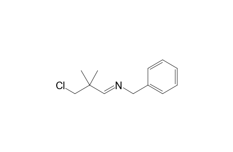 Benzylamine, N-(3-chloro-2,2-dimethyl-1-propylidene)-