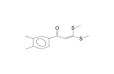 1-(3,4-Dimethyl-phenyl)-3,3-bis(methylthio)-prop-2-en-one