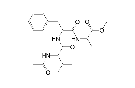 n-Acetylvalylphenylalanylalanine Methyl Ester