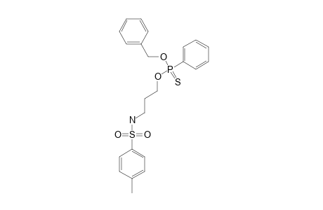 N-[3-(benzyloxy-phenyl-thiophosphoryl)oxypropyl]-4-methyl-benzenesulfonamide