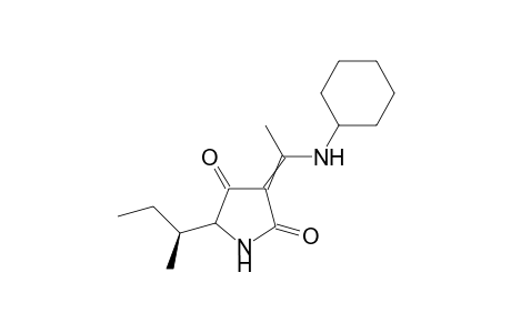 (5RS,6S)-5-sec-Butyl-3-(1-cyclohexylamino)ethylidene-1H-pyrrolidine-2,4-dione