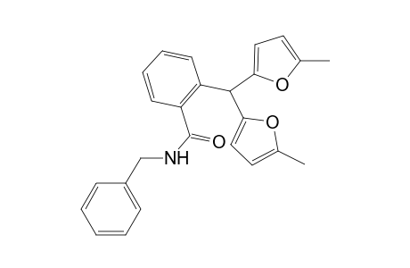 N-Benzyl-2-[bis(5-methyl-2-furyl)methyl]benzamide