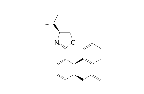(+)-(4S)-2-[(5S,6R)-5-Allyl-6-phenylcyclohexa-1,3-dienyl]-4-isopropyl-4,5-dihydrooxazole