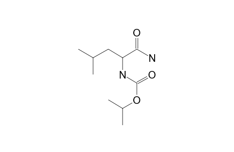 dl-Leucinamide, N-isopropyloxycarbonyl-