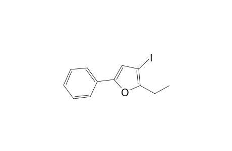 2-Ethyl-3-iodo-5-phenylfuran