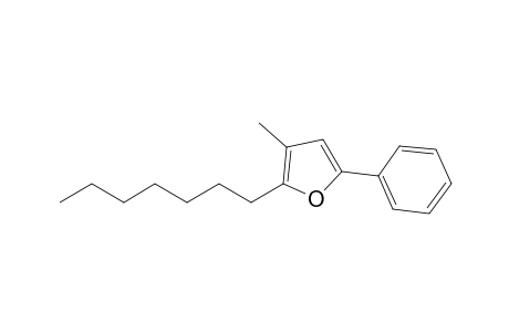 2-Heptyl-3-methyl-5-phenylfuran