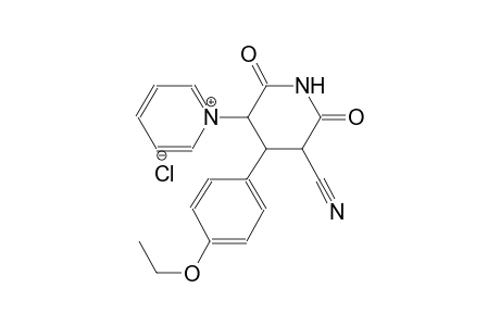 pyridinium, 1-[5-cyano-4-(4-ethoxyphenyl)-2,6-dioxo-3-piperidinyl]-,chloride