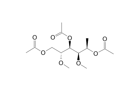 1,3,5-Tri-O-acetyl-6-deoxy-2,4-di-O-methylmannitol
