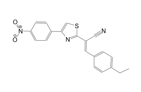 2-thiazoleacetonitrile, alpha-[(4-ethylphenyl)methylene]-4-(4-nitrophenyl)-