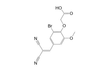 [2-bromo-4-(2,2-dicyanovinyl)-6-methoxyphenoxy]acetic acid