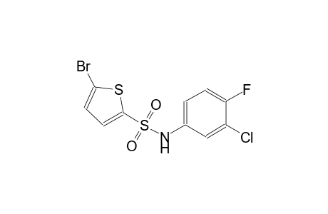 5-bromo-N-(3-chloro-4-fluorophenyl)-2-thiophenesulfonamide
