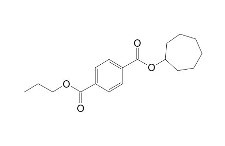 Terephthalic acid, cycloheptyl propyl ester