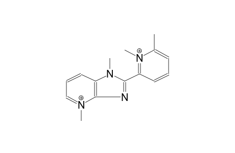 2-(1,6-DIMETHYLPYRIDINIO-2-YL)-1,4-DIMETHYLIMIDAZO[4,5-B]PYRIDINIUMDICATION