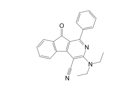 9-Oxo-1-phenyl-3-(diethylamino)-9H-indeno[2,1-c]pyridine-4-carbonitrile