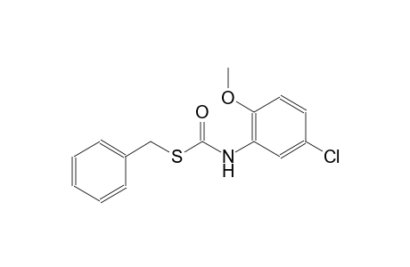 (5-Chloro-2-methoxyphenyl)thiocarbamic acid, S-benzyl ester
