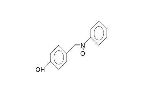 (Z)-N-(4-Hydroxy-benzylidene)-aniline N-oxide