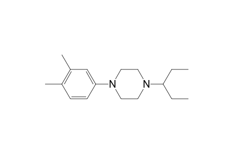 1-(3,4-Dimethylphenyl)-4-(pentan-3-yl)piperazine