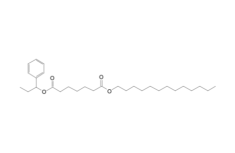 Pimelic acid, 1-phenylpropyl tridecyl ester