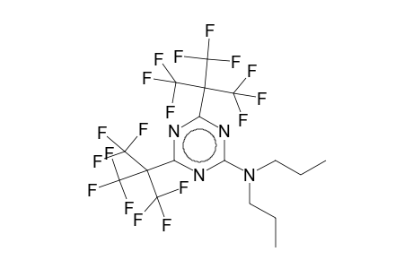 N,N-Dipropyl-4,6-bis[2,2,2-trifluoro-1,1-bis(trifluoromethyl)ethyl]-1,3,5-triazin-2-amine