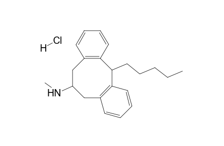 Hydrochloride of 12-n-pentyl-6-(methylamino)-5,6,7,12-tetrahydrodibenzo[a,d]cyclooctene
