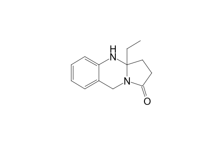 3a-ethyl-2,3,3a,4-tetrahydro-pyrrolo[2,1-b]quinazolin-1(9H)-one