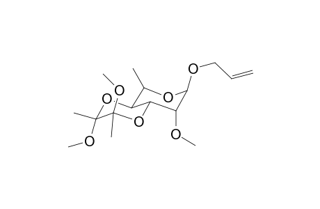 (2R,3R,4aS,5R,7R,8R,8aR)-7-(allyloxy)-2,3,8-trimethoxy-2,3,5-trimethylhexahydro-5H-pyrano[3,4-b][1,4]dioxine