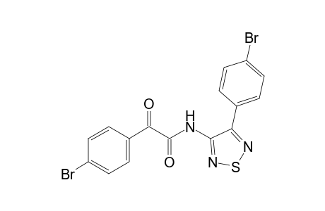 2-(4-bromophenyl)-N-[4-(4-bromophenyl)-1,2,5-thiadiazol-3-yl]-2-keto-acetamide