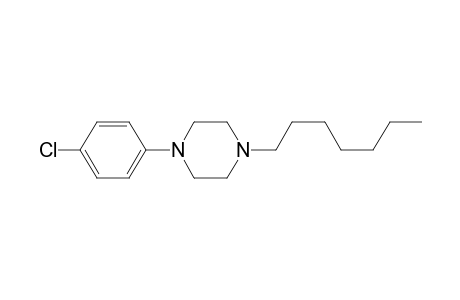 1-(4-Chlorophenyl)-4-heptyl-piperazine